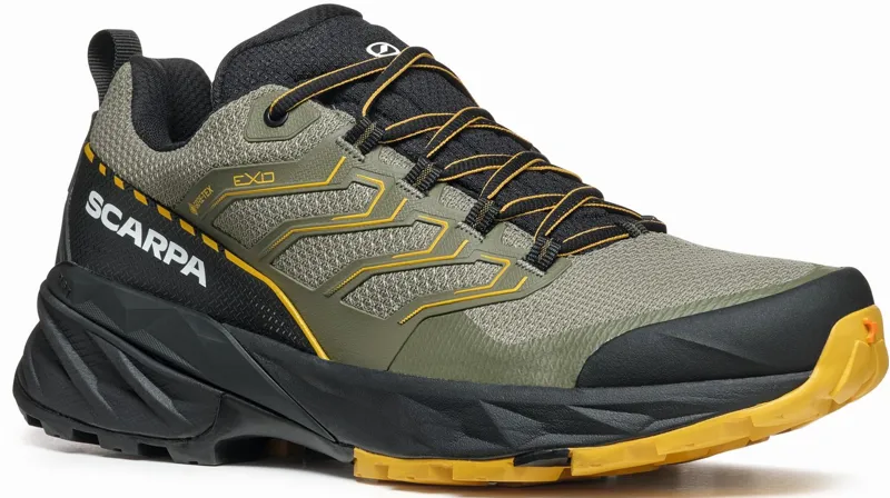 Scarpa Mens Rush GTX 2 Shoes - Moss-Sulpher